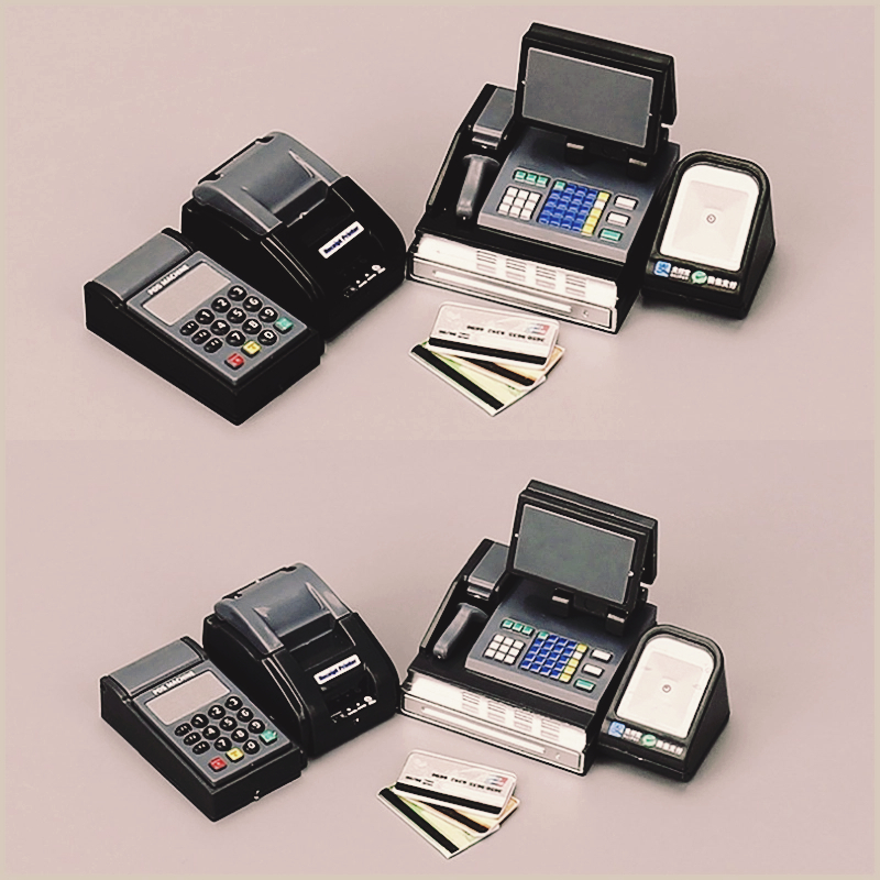 Toy Cash Register - 1Set Mini Kassa Kaart Machine POS