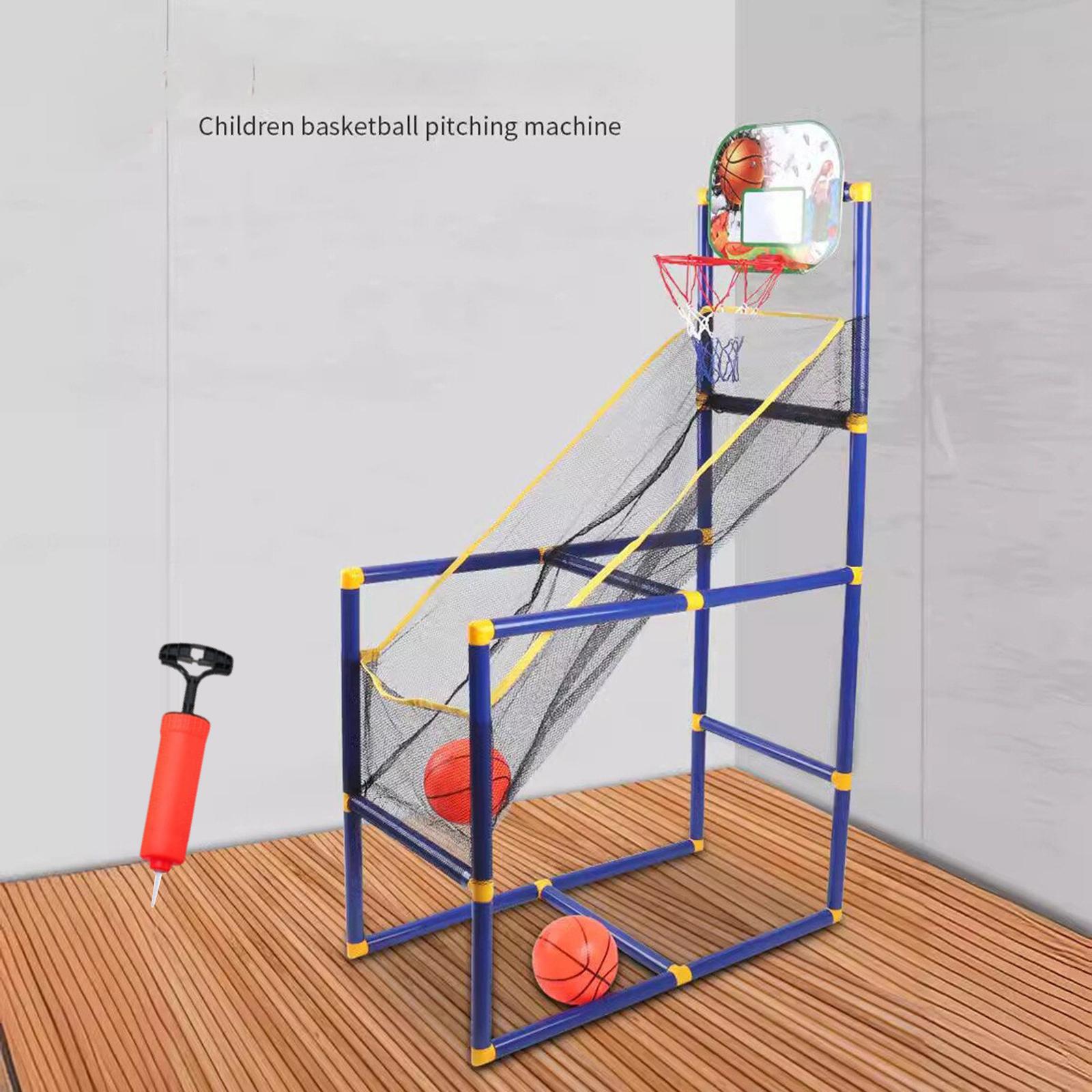 Kids Yard Toys - Draagbare basketbalring voor kinderen, inclusief opblaasbare