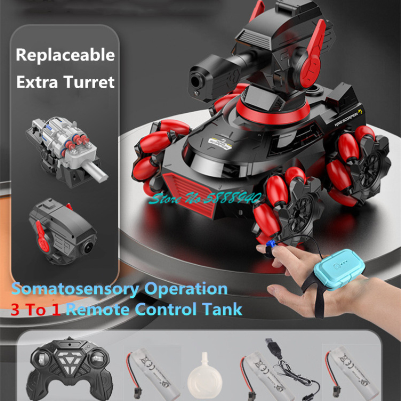 Kids Toys Under 50 - 3To1 Launch Bullet Water bubble Handgebaar