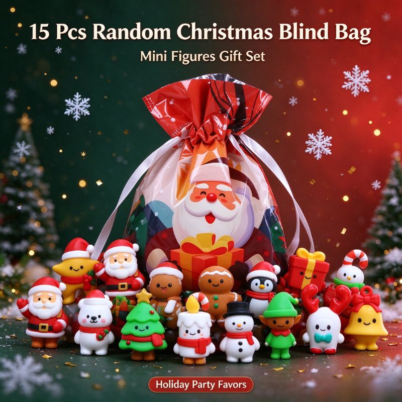 Kerst Mini Figuren Blind Bag S - Kids Toys Xmas recensie en prijs