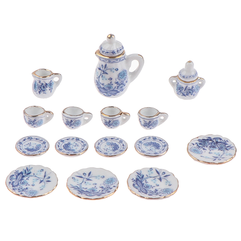 15 Stuks 1:12 Miniatuur Porsel - Kids Toys Kitchen Set recensie en prijs