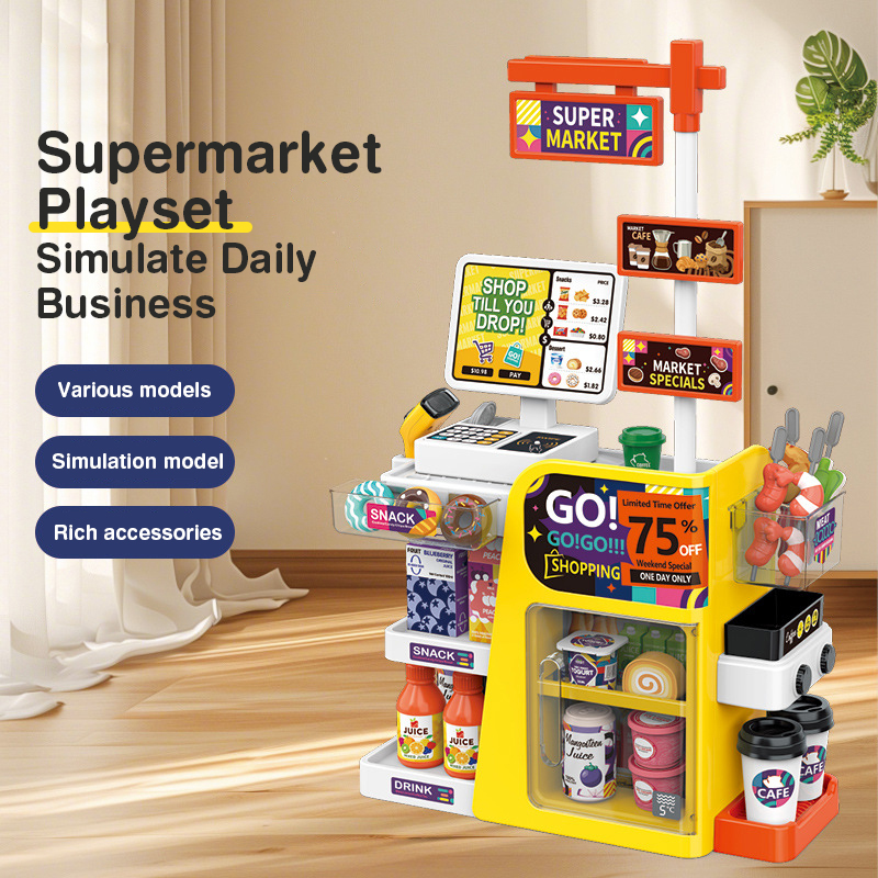 Kids Mini Supermarkt Kassa Spe - Toy Cash Register recensie en prijs