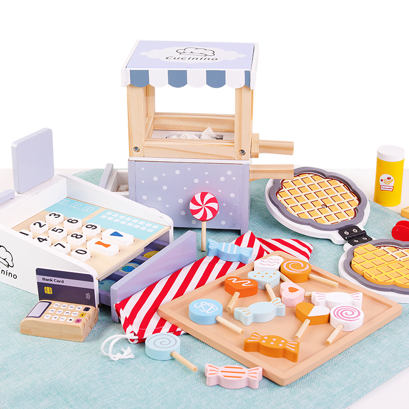 Houten kinderkassa Fantasiespe - Toy Cash Register recensie en prijs