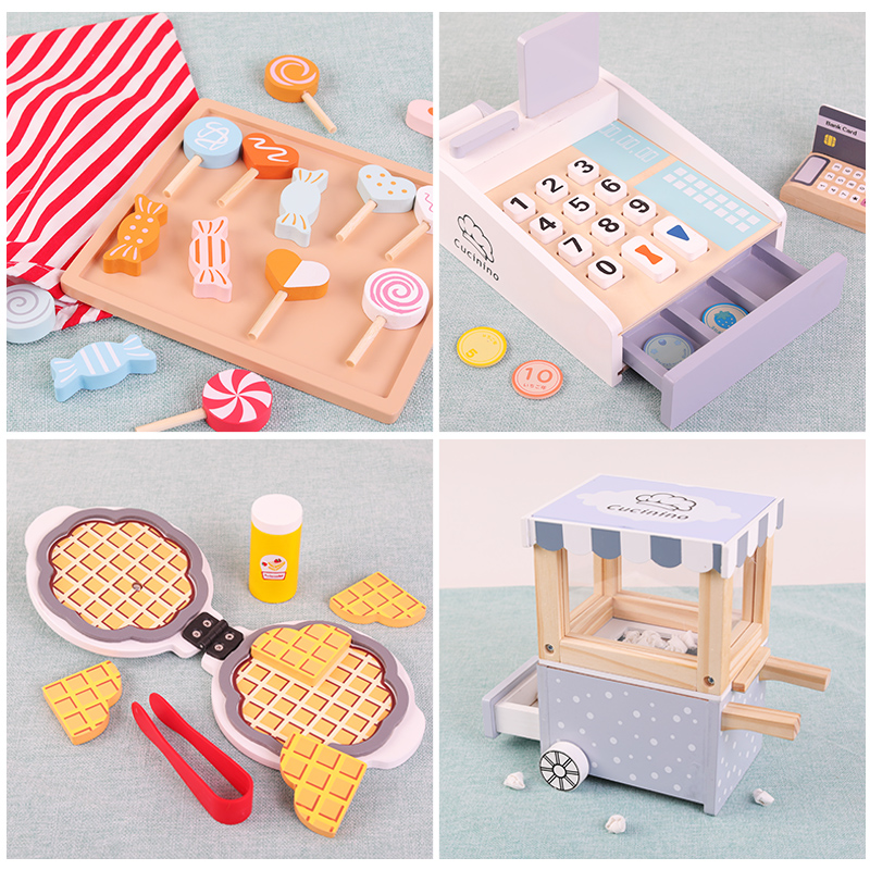 Houten kinderkassa Fantasiespe - Toy Cash Register recensie en prijs