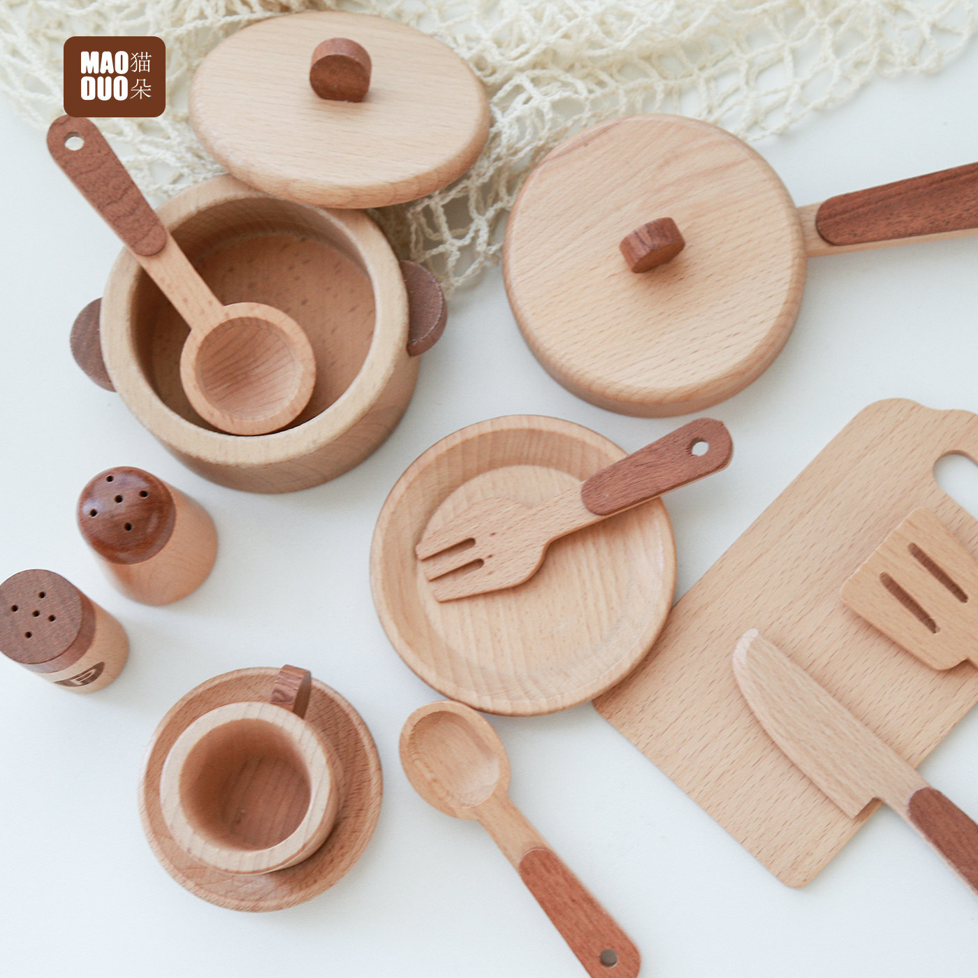 Maoduo Toys Beukenhouten Kinde - Kids Toys Kitchen Set recensie en prijs