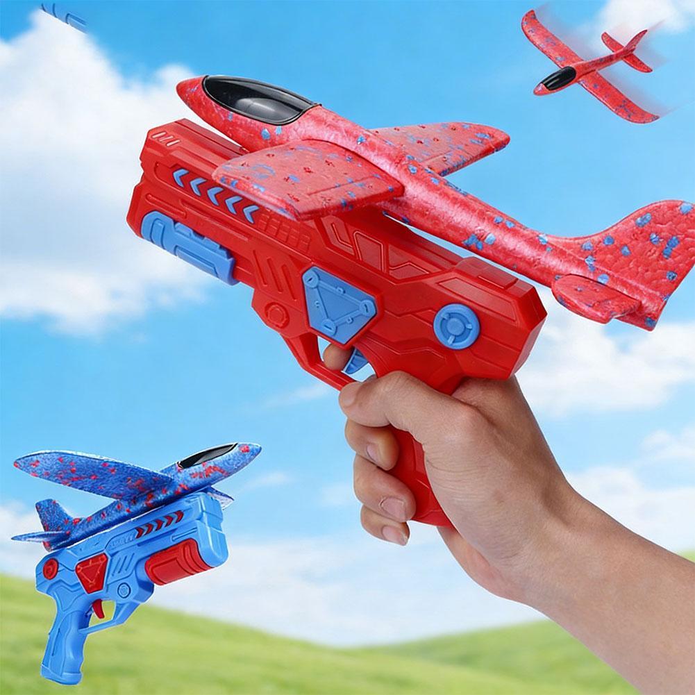 Gloeiende schuimvliegtuigen 10 - Catapult Launcher Toy recensie en prijs