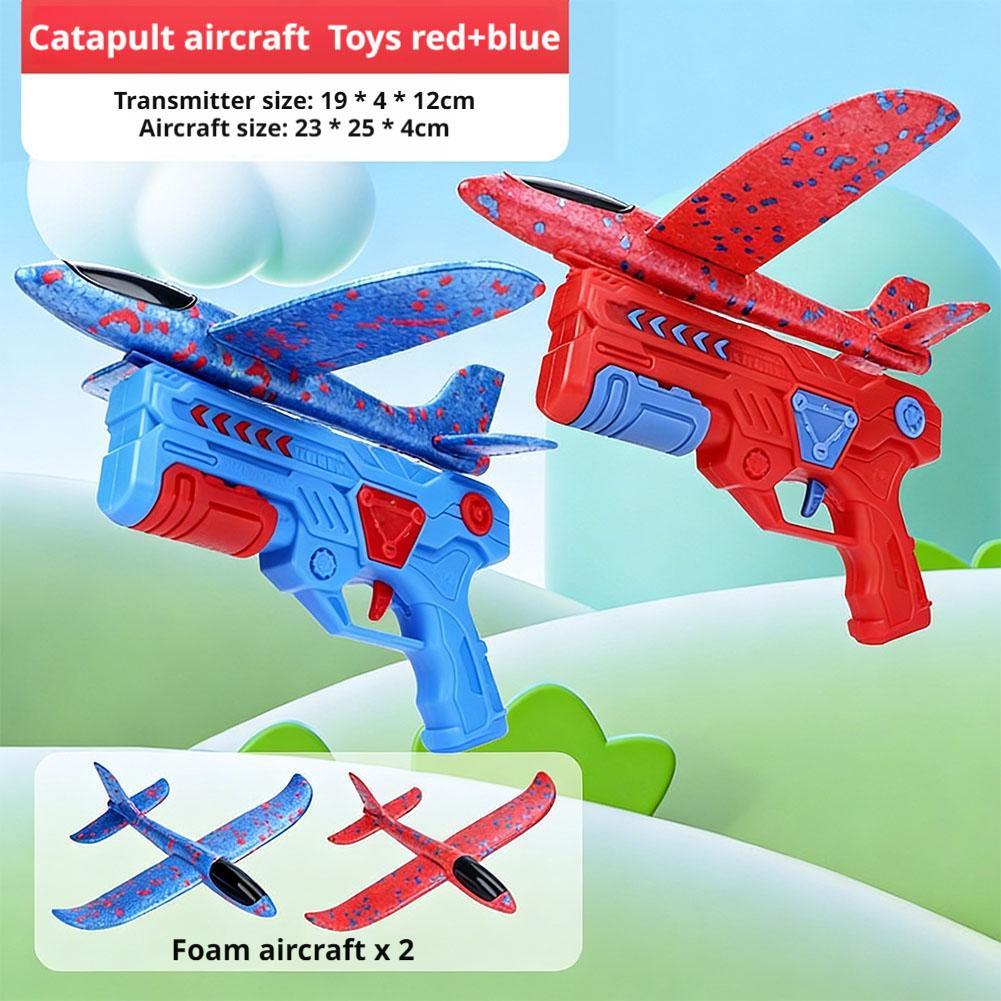 Gloeiende schuimvliegtuigen 10 - Catapult Launcher Toy recensie en prijs