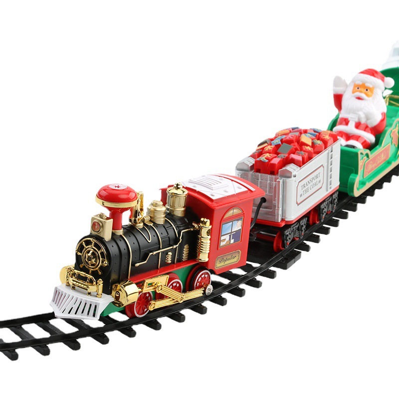 Elektrische kersttreinset met  - Kids Toys Xmas recensie en prijs
