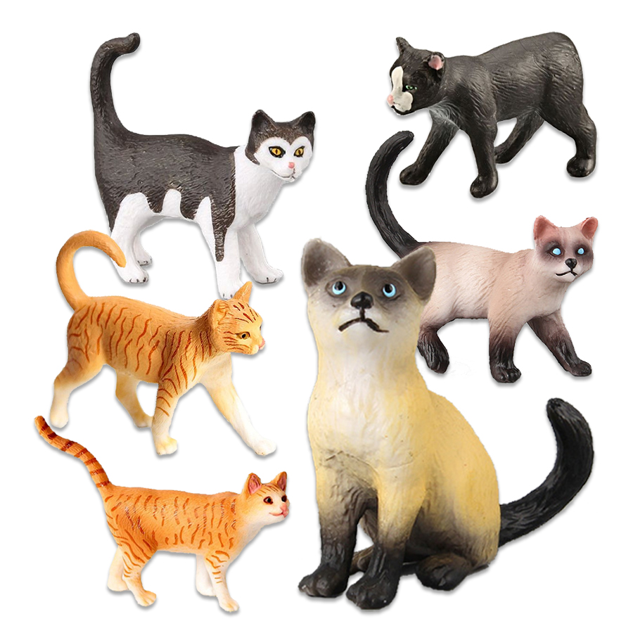 Realistische plastic kattenfig - Kids Toys Reviews recensie en prijs