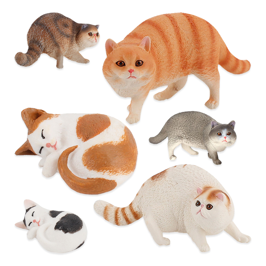 Realistische plastic kattenfig - Kids Toys Reviews recensie en prijs